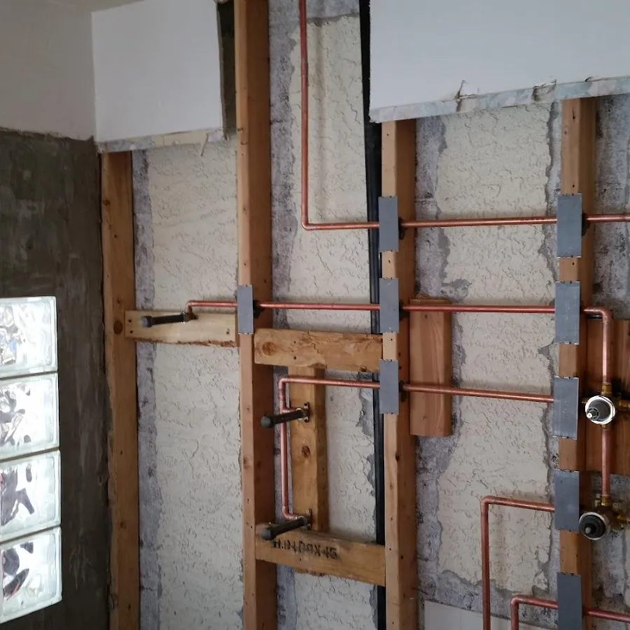 Copper pipe installation for Repiping in Del City