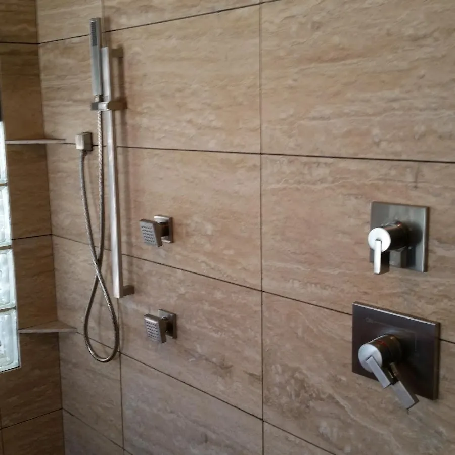 Shower fixture installation for Frozen Pipe Repair in Del City
